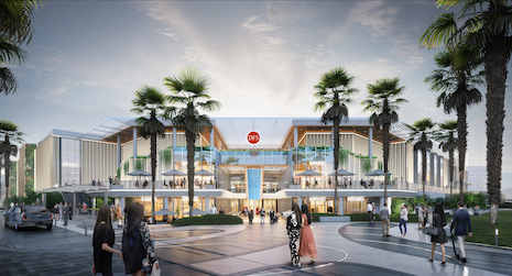 Central River Valley Walk rendering at the planned DFS Yalong Bay development in China's Hainan island. Image credit: DFS