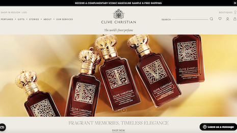 Clive Christian is one of the most prestigious perfumes in the market with a loyal following. Image: Clive Christian