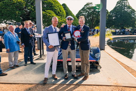 Car owners at a Concours of Elegance event. Image credit: Concours of Elegance
