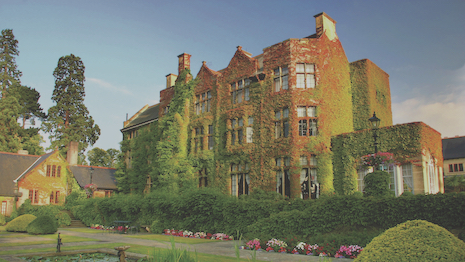 Exterior of Pennyhill Park and Spa, one of the founding members of the Elegant Hotel Collection. Image credit: Pennyhill Park and Spa