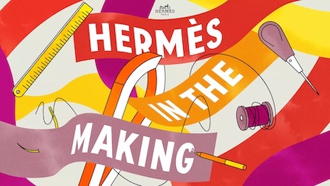 Hermès in the Making is a series of events across different stores worldwide for consumers to meet the brand's craftsmen. Image credit: Hermès