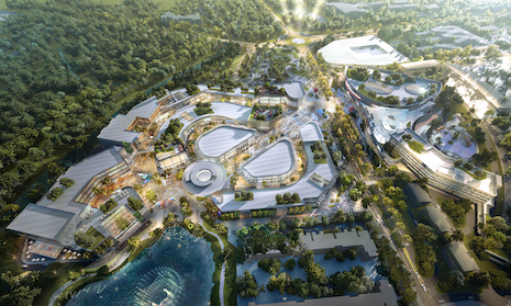 Overview of rendering of DFS Yalong Bay in China's Hainan. Image credit: DFS