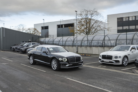 Bentley Motors is reducing the size of plastic covers on new cars as part of its goal to be the greenest luxury automaker. Image: Bentley Motors