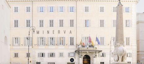 Orient Express La Minerva in Rome. Image: Orient Express