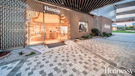 Hennessy's new flagship store in Shanghai's Taikoo Li Qiantan high-end retail destination targets fans of Cognac. Image: ©ARR, Hennessy