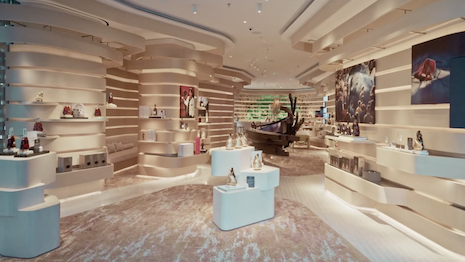 Interior of Hennessy's first flagship retail store in Asia, located in Shanghai’sTaikoo Li Qiantan high-end retail destinatiion. Image: Hennessy