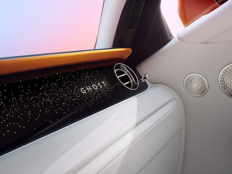 Rolls-Royce Ghost applies the marque’s 'Formula for Serenity,' designed to produce a calm, serene and near-noiseless interior environment. Image: Rolls-Royce Motor Cars