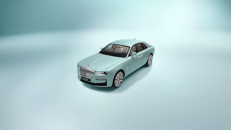 Rolls-Royce Ghost has all an-aluminum shell. Image: Rolls-Royce Motor Cars