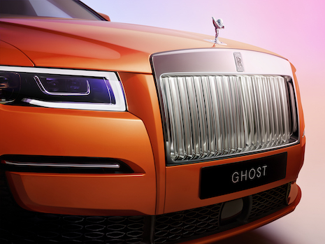 The Rolls-Royce Ghost is a study in reduction, minimalism and simplicity. Image: Rolls-Royce Motor Cars