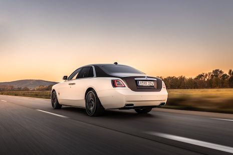 Rolls-Royce Ghost silhouette. Image: Rolls-Royce Motor Cars