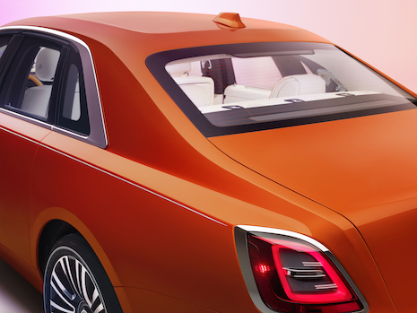 Rolls-Royce Ghost's ride is described as 'flight on wheels.' Image: Rolls-Royce Motor Cars