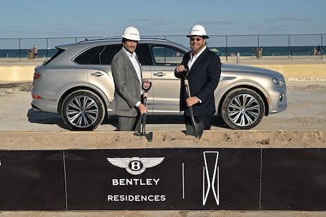 Bentley Residences ground-breaking ceremony and reception at Bentley Motors Residences, on Feb. 26, 2024, in Sunny Isles Beach, Florida. Image: Bentley Motors