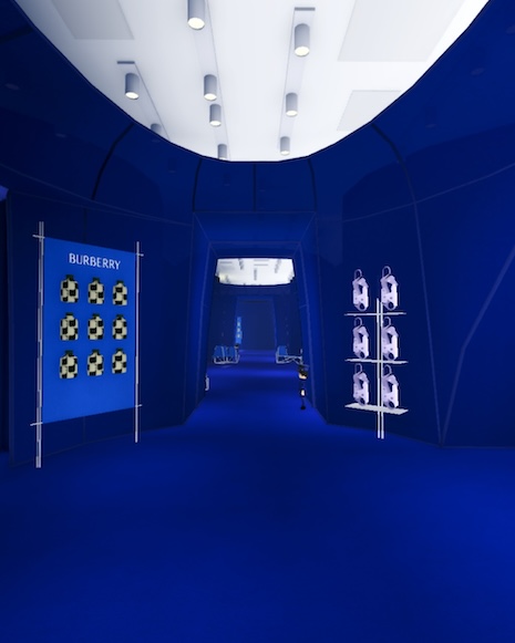Interior of the Harrods store taken over by Burberry in Roblox. Image: Burberry, Harrods