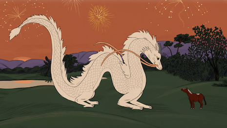 Hermès honors the Chinese Year of the Dragon. Image: Hermès