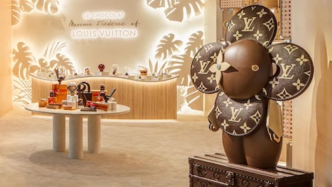 Le Chocolat Maxime Frédéric at Louis Vuitton, Singapore. Image: ©ARR, Louis Vuitton 