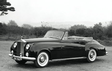 The Rolls-Royce Silver Cloud II Drophead coupé by H. J. Mulliner. Image credit: Rolls-Royce Motor Cars