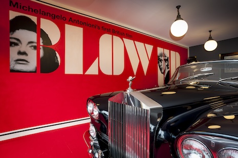 The 1966 Rolls-Royce Silver Cloud III Drophead Coupé by Mullinar Park Ward at the 2018 Goodwood Revival. The car played a central role in the 1966 British film classic, ‘Blow Up.’ Image credit: Rolls-Royce Motor Cars